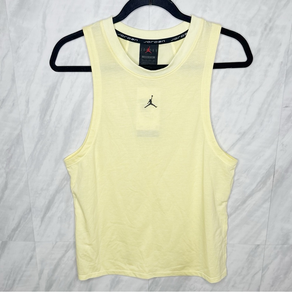 Jordan Women's Yellow Tank Top XS